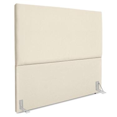 Imagem de Cabeceira Queen 160 Cm Com Frame Luna Suede Bege Artte Bege