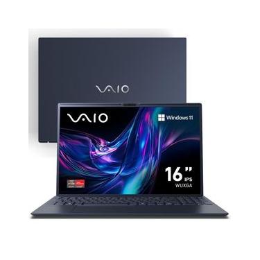 Imagem de Notebook 16” VAIO FE16 Windows 11 AMD Ryzen 5-5625U 16GB RAM 512GB SSD Cinza