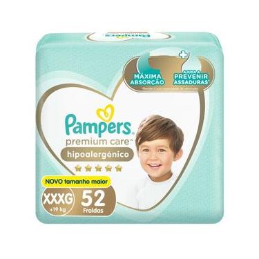 Imagem de Fralda Pampers Premium Care XXXG com 52un