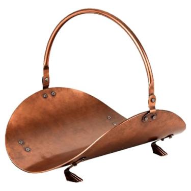 Imagem de Kuntesetty Suporte para Lenha para Lareira, Suporte para Empilhador de Toras de Ferro Ao Ar Livre