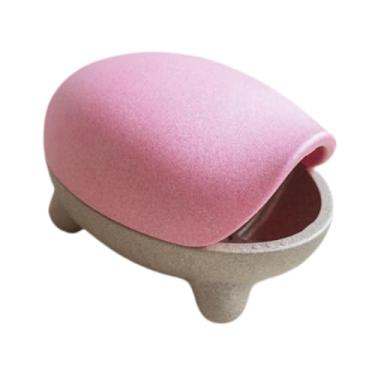 Imagem de WeiLaiKeQi Pufe Tartaruga para Organização de Brinquedos Infantis, Rosa