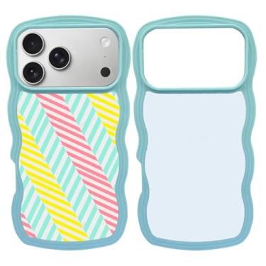 Imagem de JUSTRY 5 peças de capa de telefone em branco por sublimação em branco para impressão compatível com iPhone 17 Pro, capa protetora de borracha personalizada com prensa térmica DIY + inserção fosca