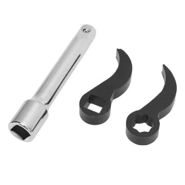 Imagem de Garosa Conjunto de Adaptador de Chave de Barra de Alavanca, 3 Unidades de Aço 65Mn Quadrado e Cabeça de Estrela para Reparos e Construção de Automóveis, Adaptador de Alavanca de Alta Eficiência Com