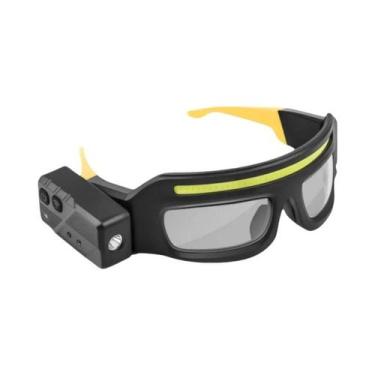 Imagem de Lanterna De Cabeça Multifuncional Com Carregamento Tipo-C, Sensível Ao