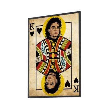 Imagem de Pôster Retrô De Michael Jackson Adesivo De Papel Kraft DIY Arte Estéti