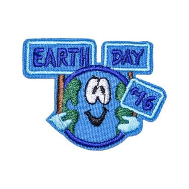 Imagem de Ruoming 1 peça de adesivos modernos bordados com emblema engraçado aplique de ferro em emblema costurado (5,6 x 4,3 cm)