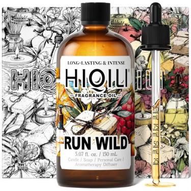 Imagem de Óleo essencial HIQILI Run Wild 150 ml, aroma de vela e sabonete