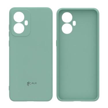 Imagem de Capa Silicone Premium para Motorola Moto G24 – Interior Aveludado, Proteção de Câmera e Toque Macio Antichoque (Azul Bebê)