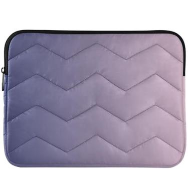 Imagem de Capas para notebook roxas e rosa gradientes para notebook capas para laptop premium fofas universais de 13 a 14 polegadas