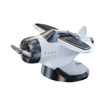 Imagem de Ornamento De Carro Em Forma De Avião De Combate Movido a Energia Solar