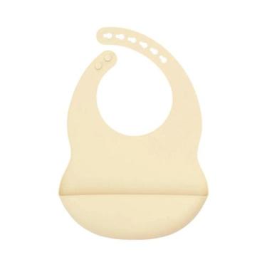 Imagem de Babador Ajustável De Silicone Impermeável Livre De BPA, Babador Macio 