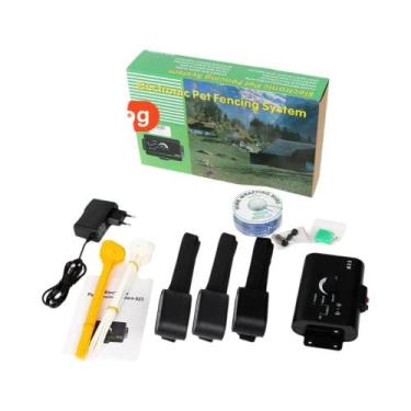 Imagem de Sistema De Cerca Elétrica Invisível Sem Fio Para Cães Com Modo De Som 