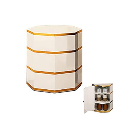 Imagem de Armário de sapatos moderno, sapateira com porta, armário fino e estreito para entrada, organizador de armazenamento de sapatos branco, organizador de prateleira de armazenamento de sapatos para casa