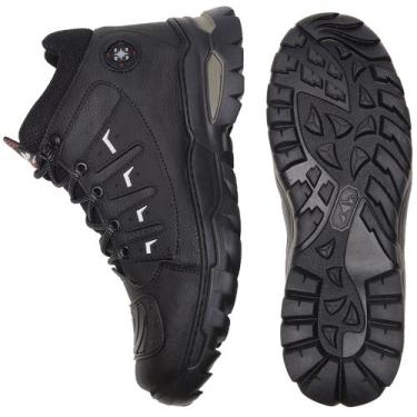 Imagem de Coturno masculino adventure granado, Preto, 41