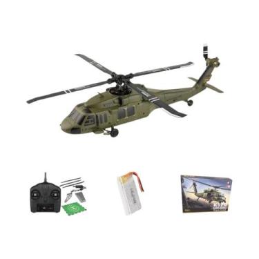 Imagem de Helicóptero RC Para Crianças Com Giroscópio UH-60L 4CH, Brinquedo De C