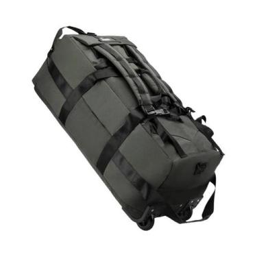 Imagem de Bolsa De Viagem Dobrável De 80L, Resistente À Água, Com Rodas E Alça D