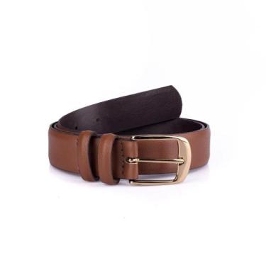 Imagem de Cinto feminino largo de couro Andrea Vinci Thalia whisky tam. 90, Whis