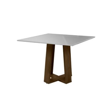 Imagem de Mesa Athenas 0,90X0,90 Carvalho Off White