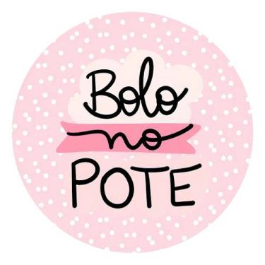 Imagem de 90 Adesivos Etiquetas Rótulo Doce Bolo No Pote - Bellarte