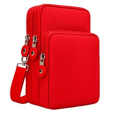 Imagem de Bolsa Tiracolo Compacta Funcional para Trabalho Passeios e Viagens - S