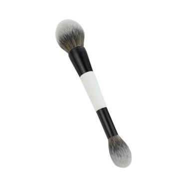 Imagem de Pincel De Maquiagem Dupla Face Para Base, Pó, Blush E Iluminador - Fer