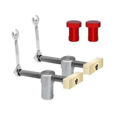 Imagem de Kit De Grampos De Bancada Para Marcenaria 19/20MM, Ferramenta De Fixaç