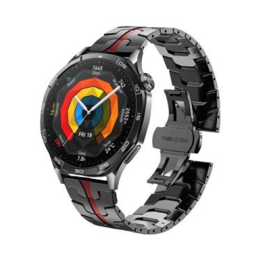 Imagem de Pulseira De Aço Inoxidável Luxuosa Para Huawei Watch GT 6 pro GT5 GT4 