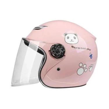 Imagem de Capacete De Segurança Infantil Com Padrão De Desenho Animado Para Quat