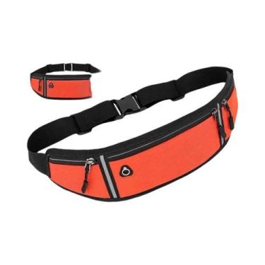 Imagem de Bolsa De Cintura Unissex Impermeável De Lona Para Esportes Ao Ar Livre