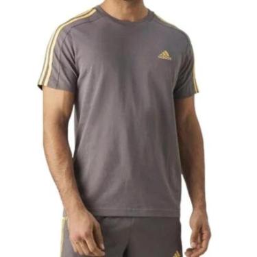 Imagem de Camiseta Adidas 3-Stripes Adulto Masculino IU9040-Masculino