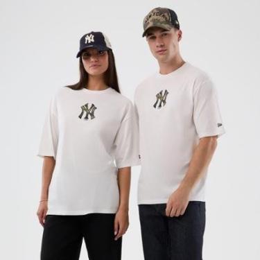 Imagem de MLB NEW ERA INFILL OS TEE NEYYAN WHI-Masculino
