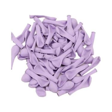 Imagem de Balões De Látex Redondos Pastel De 5 Polegadas 100 Unidades Foscos Mac