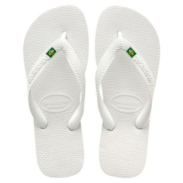 Imagem de Sandália Havaianas Brasil Branca 45/46