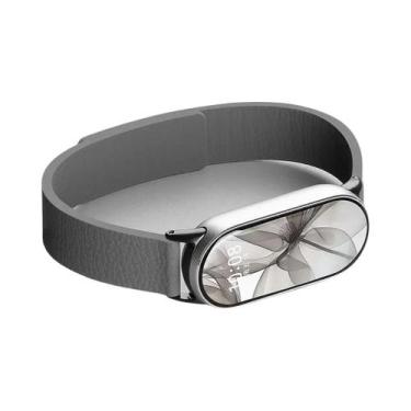 Imagem de Pulseira De Silicone Com Padrão De Lichia Para Xiaomi Mi Band 10 9 8, 