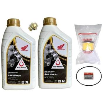 Imagem de Kit Revisão Cb 300f Twister 2023 Até 2024 Filtro, Bujão - Honda