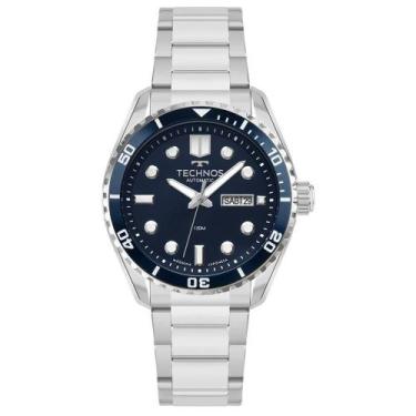 Imagem de Relógio Technos Masculino Automático Prata - 8205ox/1a