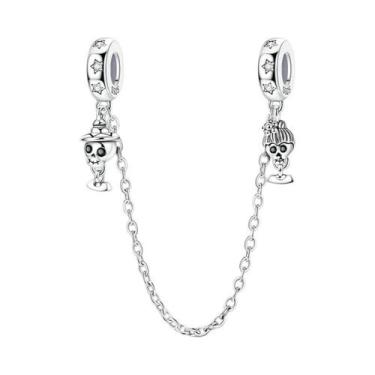 Imagem de Pingente De Prata Esterlina 925 Para Pulseira: Charm De Halloween Com 