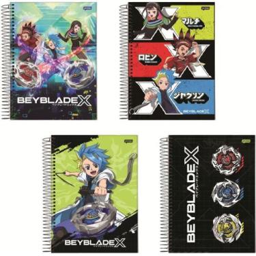 Imagem de Caderno 01X1 Capa Dura Beyblade PCY.C/04 - Jandaia