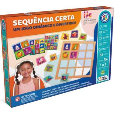 Imagem de Brinquedo Pedagogico Sequencia Certa - Pais e Filhos
