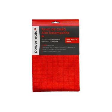 Imagem de Pano De Chão Alto Desempenho Vermelho 70 X 50 Cm - Powermaid