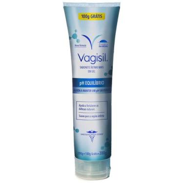 Imagem de Sabonete vagisil intimo ph equilibrio leve 300ml pague 200ml