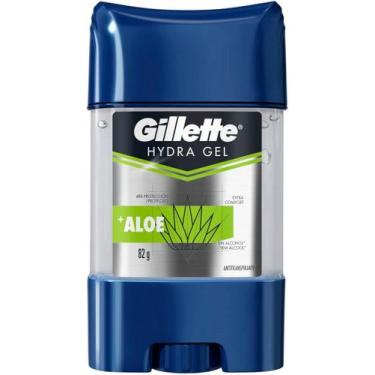 Imagem de Desodorante Gillette Hydra Gel Aloe Antitranspirante sem álcool 82g