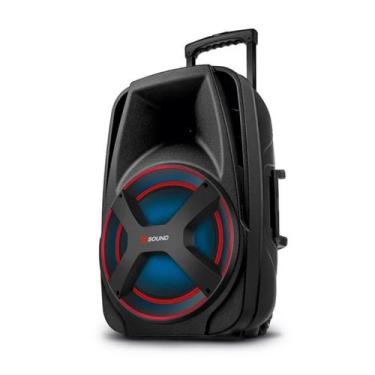 Imagem de Caixa Amplificada Xsound Mondial Preto 650W RMS - CM-650-N Bivolt - MO