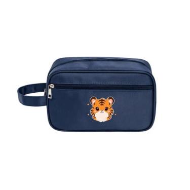 Imagem de Necessaire Bolsa de higiene Infantil Safari Menino Menina - - Mormino,