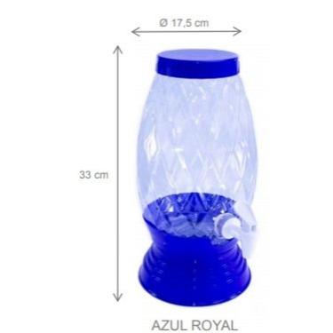 Imagem de Suqueira Plástica - Azul Royal 4L (Unidade)