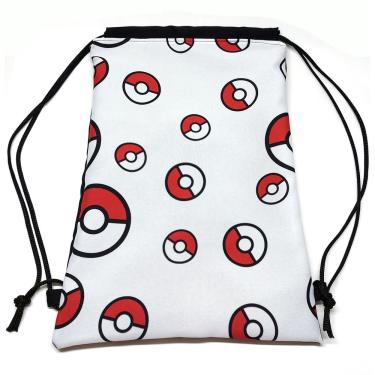 Bag e mini mochila Pokemon Pikachu tipo eletrico desenho geek anime