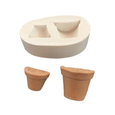 Imagem de Molde De Silicone Vasos