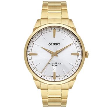 Imagem de Relógio Orient Masculino MGSS1215 S1KX Pulseira Aço Dourado