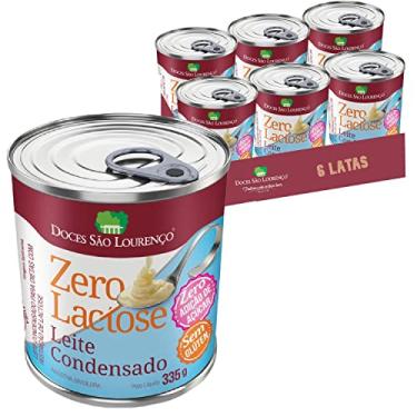 Imagem de Leite Condensado Zero Zero São Lourenço 335g (6 Latas)