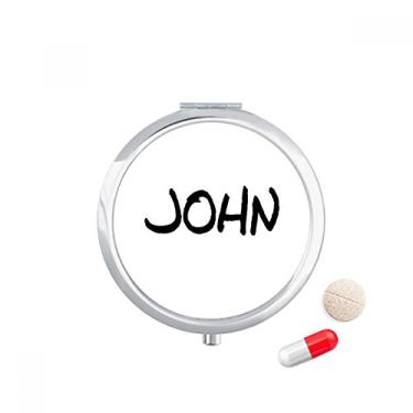 Imagem de Caixa de armazenamento de medicamentos com escrita especial e nome inglês John Pill